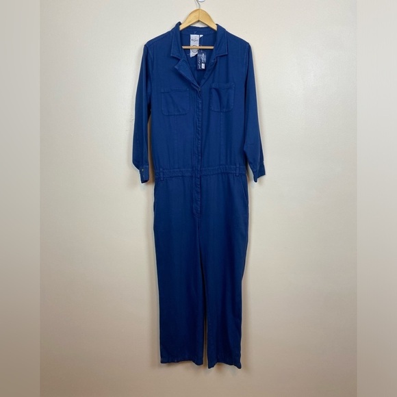 NWT REI Co-op Trailsmith Coveralls 100% Natural Cotton Navy - Picture 3 of 8